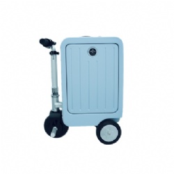 爱略特智能骑行箱mini款冰川蓝