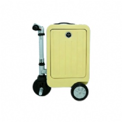 爱略特智能骑行箱mini款柠檬黄